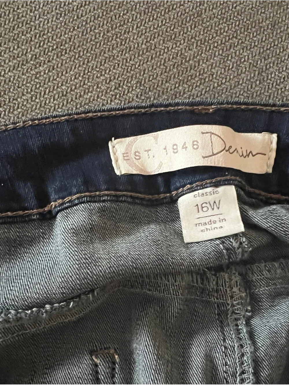 Dark Wash Denim Shorts